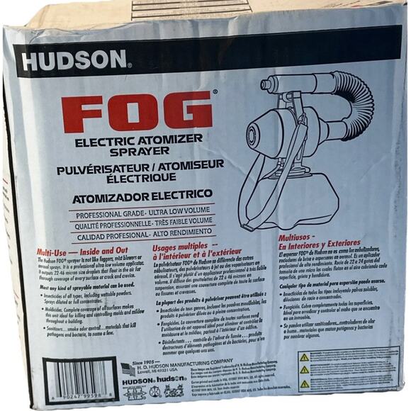 Hudson 99598 Fog Electric Atomizer Sprayer - Picture 2 of 2